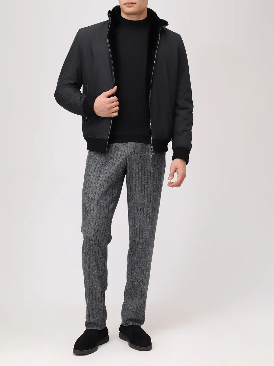 Брюки шерстяные