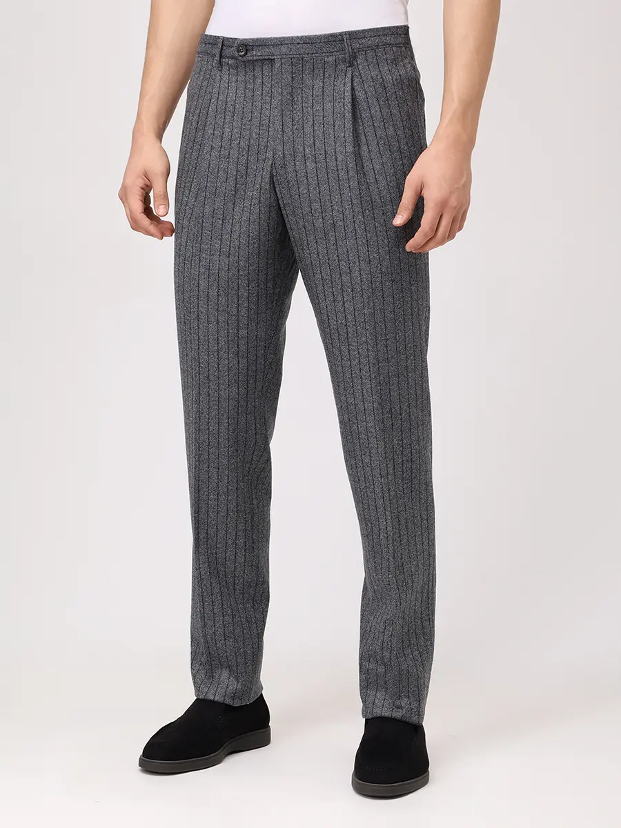 Брюки шерстяные