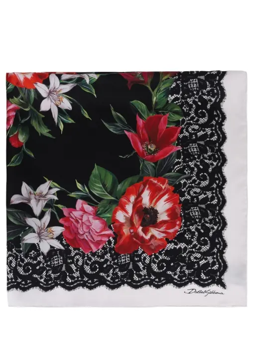 Платок шелковый DOLCE & GABBANA
