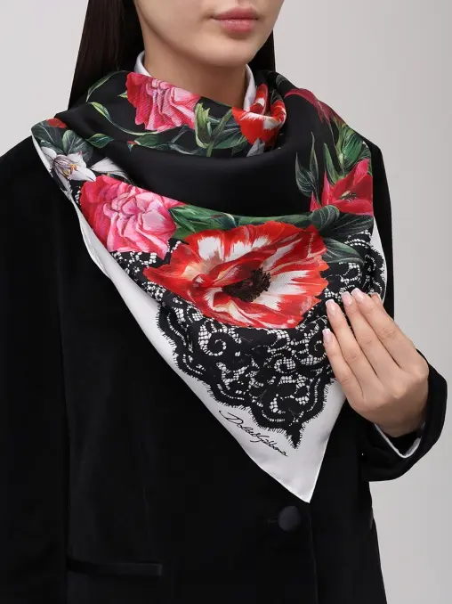 Платок шелковый DOLCE & GABBANA