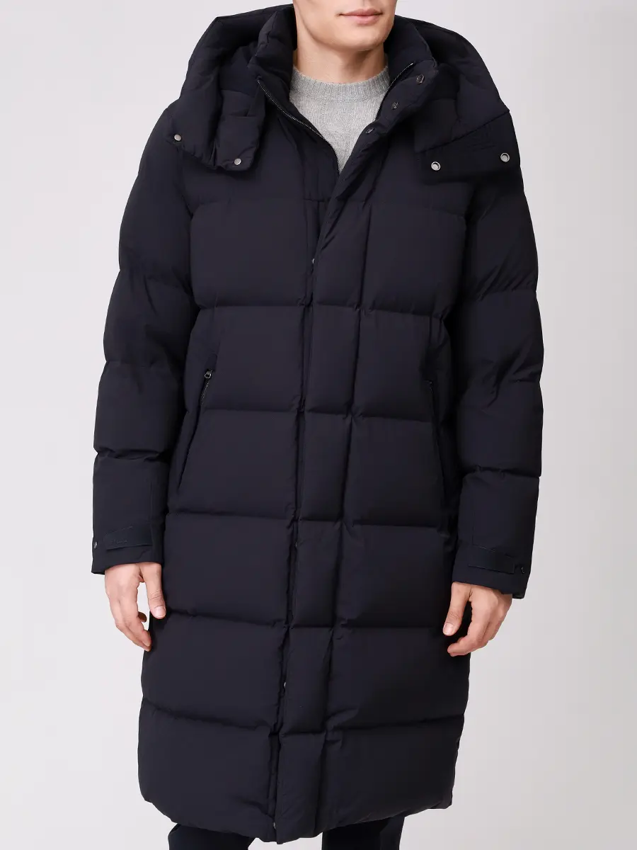 Пуховик стеганый