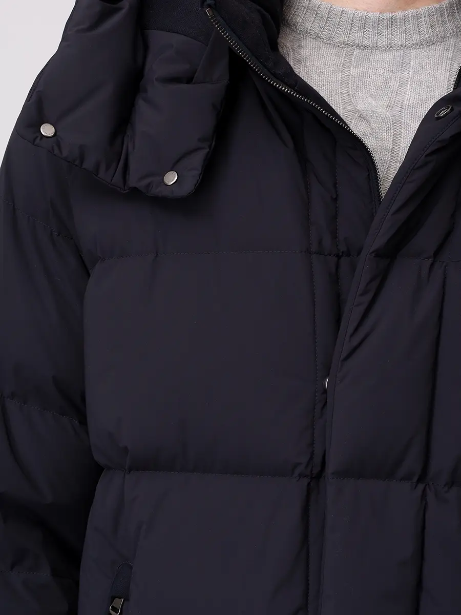 Пуховик стеганый