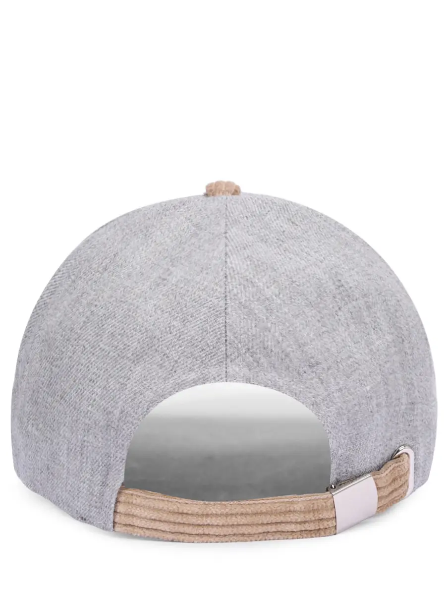 Бейсболка комбинированная