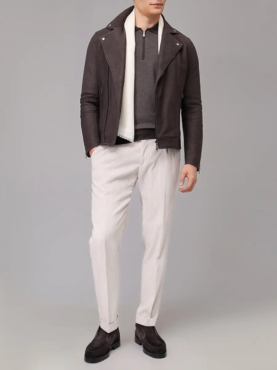 Куртка кожаная