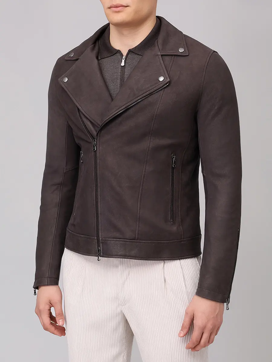 Куртка кожаная