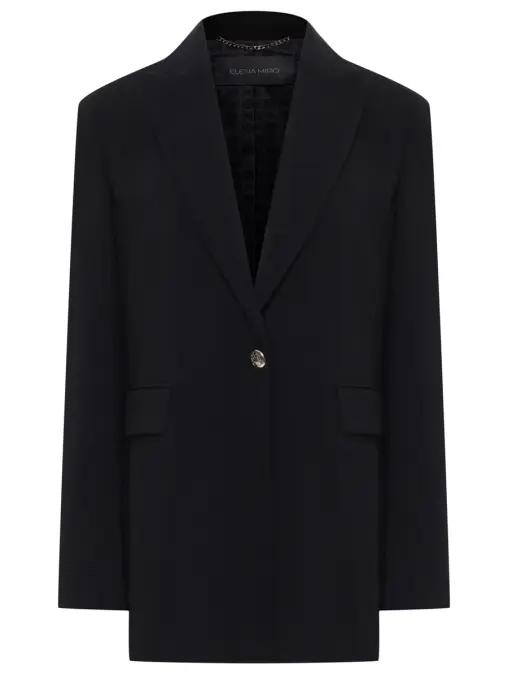 Пиджак однотонный ELENA MIRO
