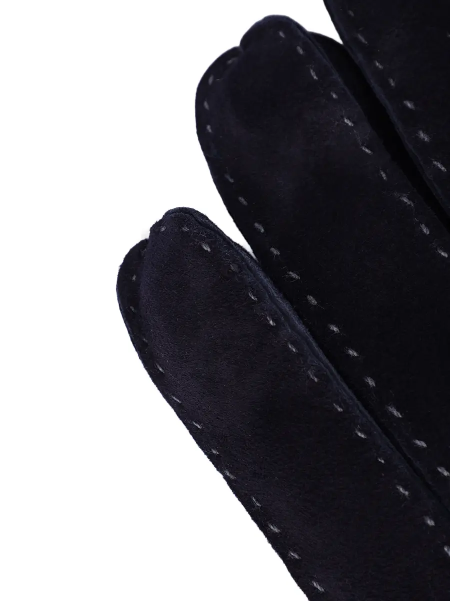 Перчатки замшевые