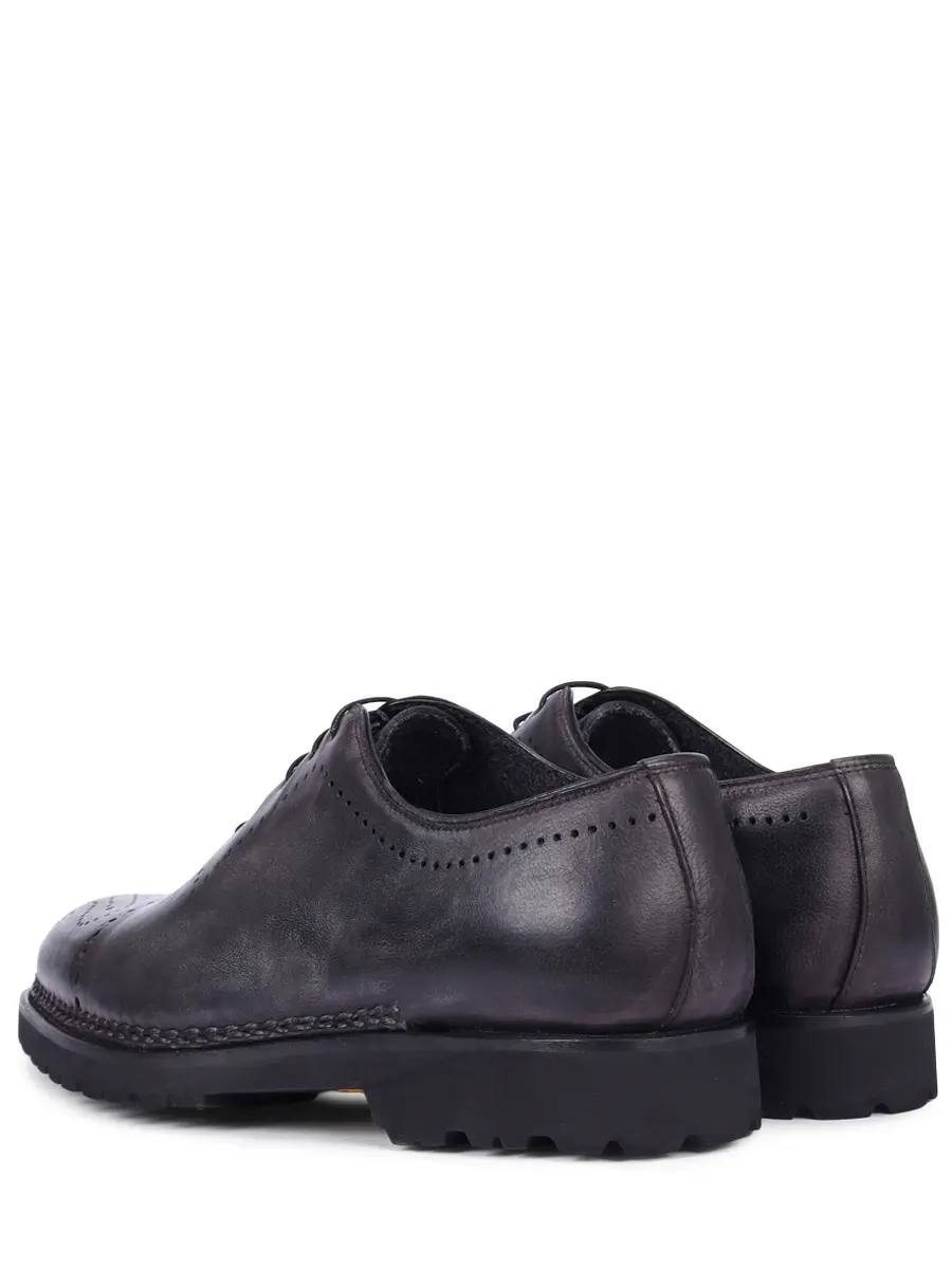 Оксфорды кожаные на байке