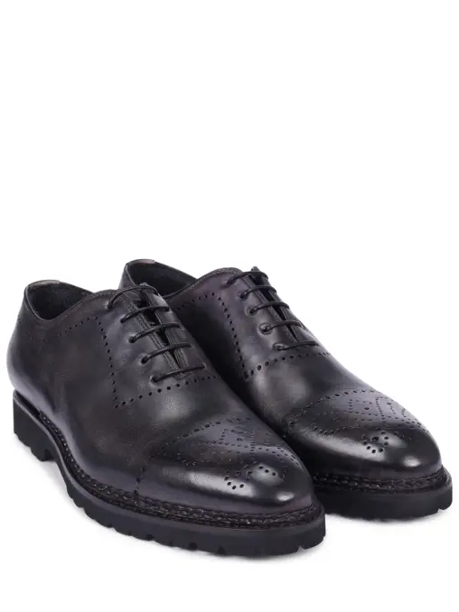 Оксфорды кожаные на байке BONTONI