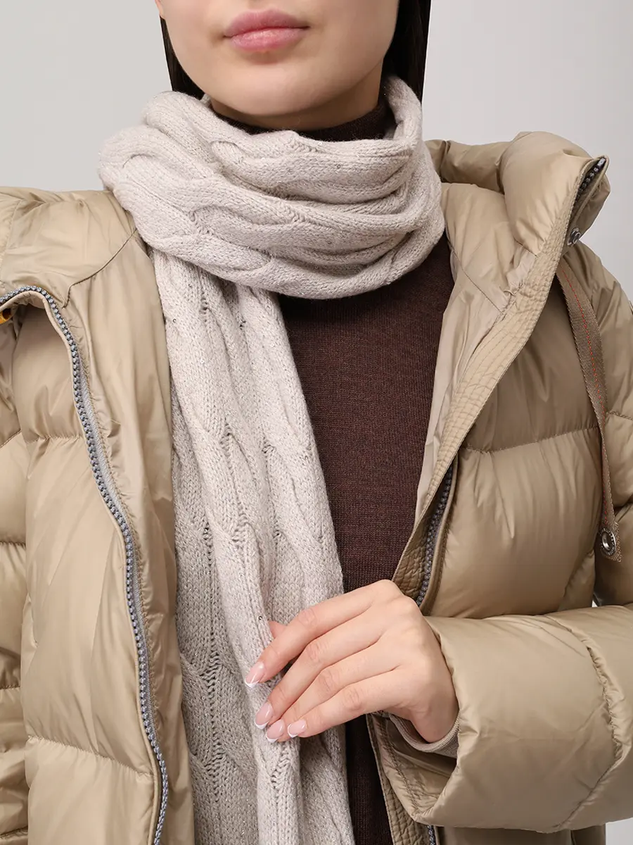 Шарф из шерсти и кашемира