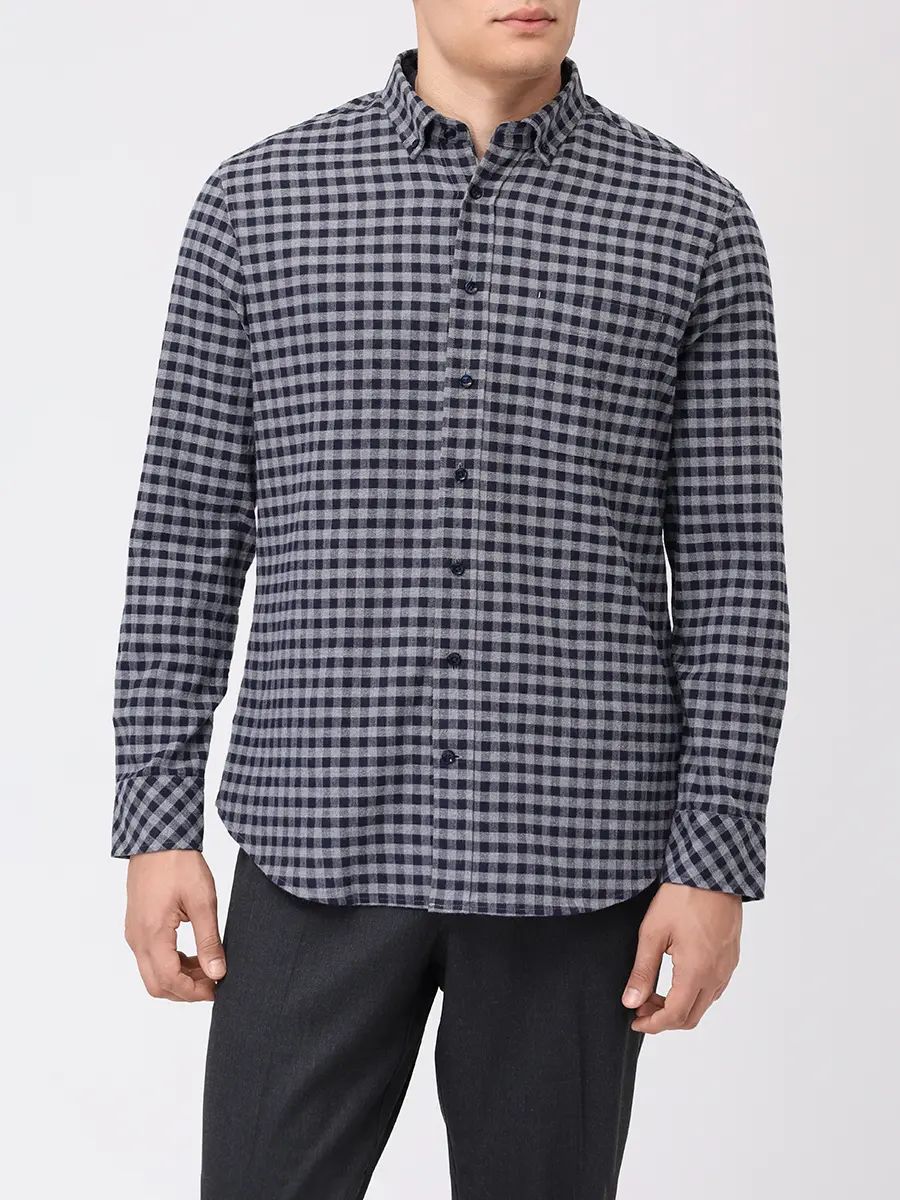 Рубашка Slim Fit хлопковая Timt