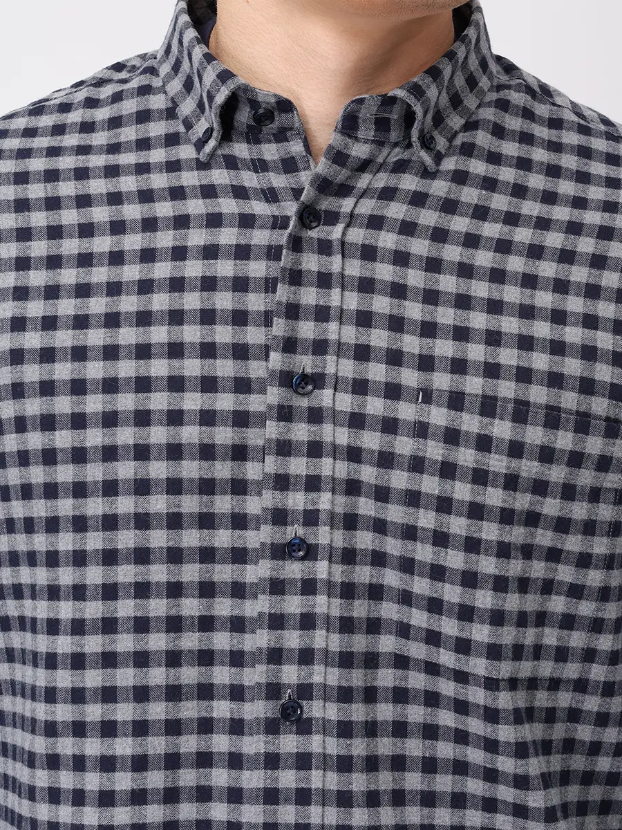 Рубашка Slim Fit хлопковая Timt