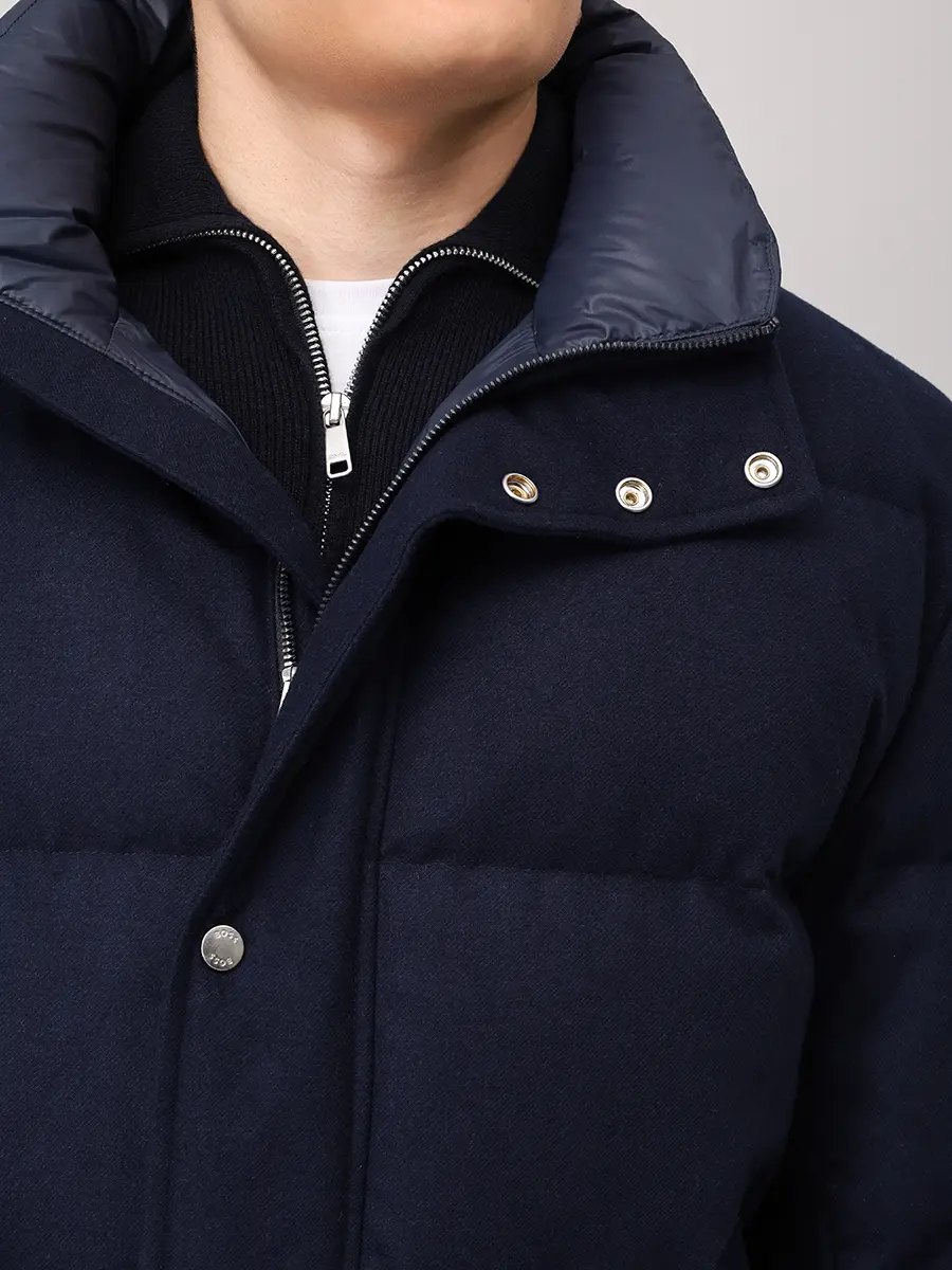 Пуховик стеганый