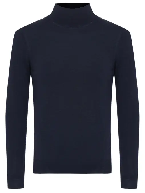 Водолазка из шерсти и шелка BARBA NAPOLI