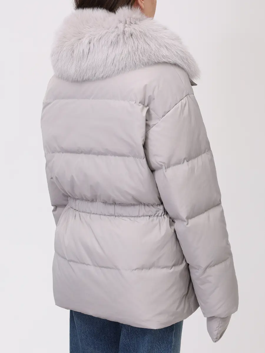 Пуховик стеганый