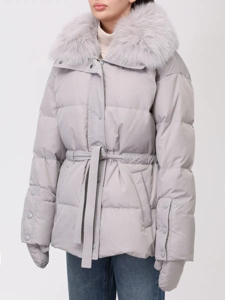 Пуховик стеганый