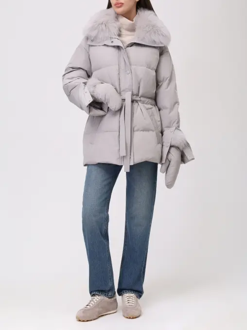 Пуховик стеганый YVES SALOMON