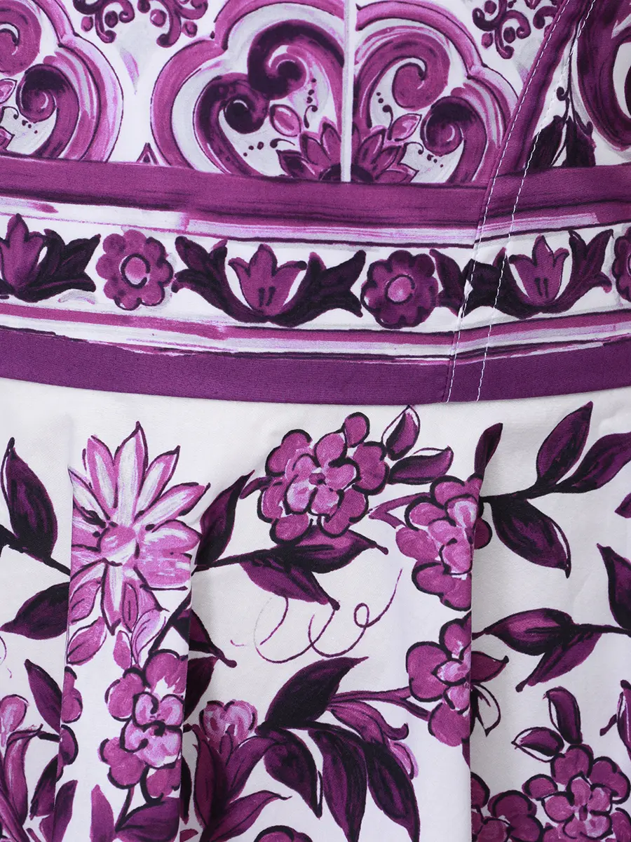 Платье хлопковое