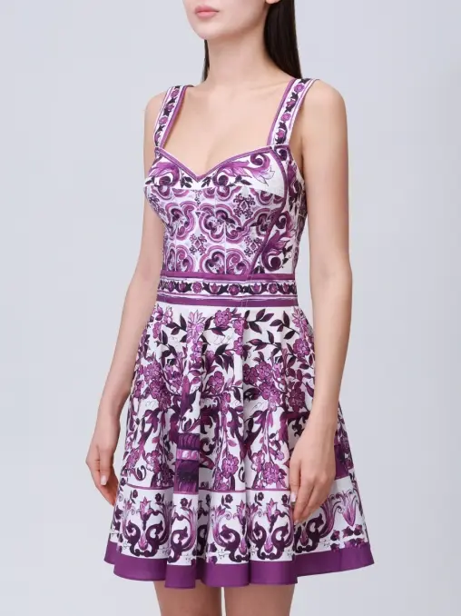 Платье хлопковое DOLCE & GABBANA