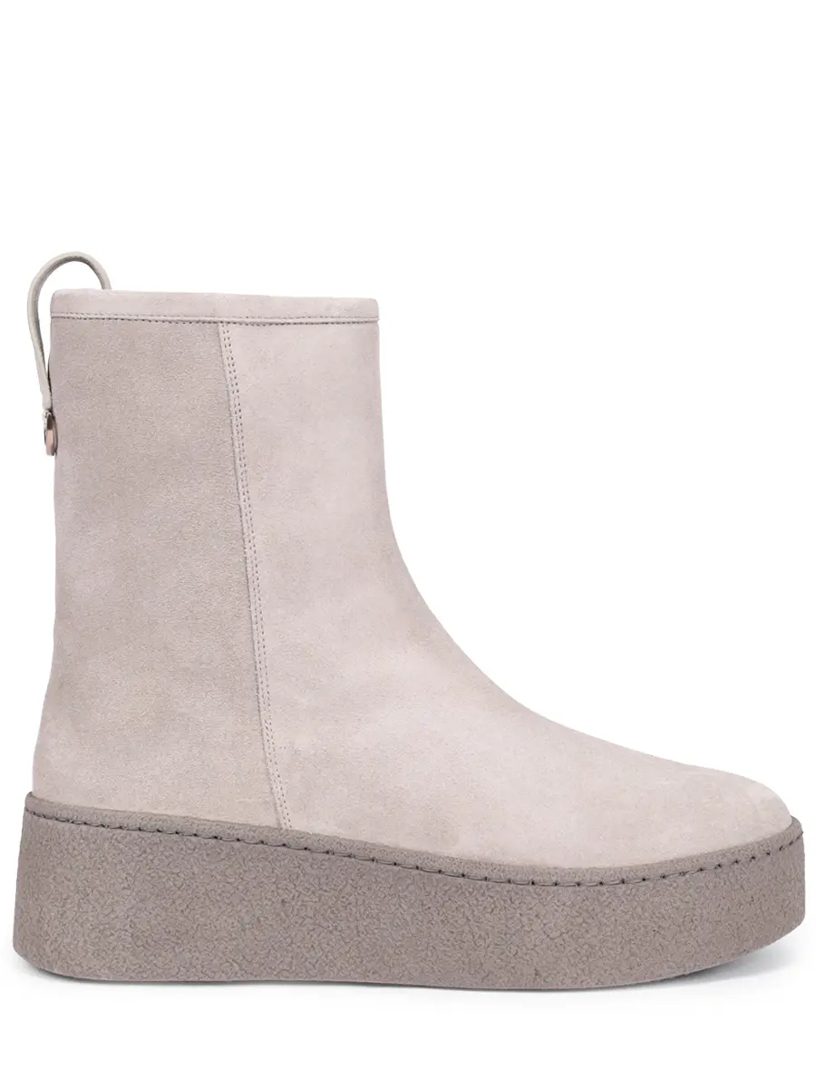 Ботинки замшевые