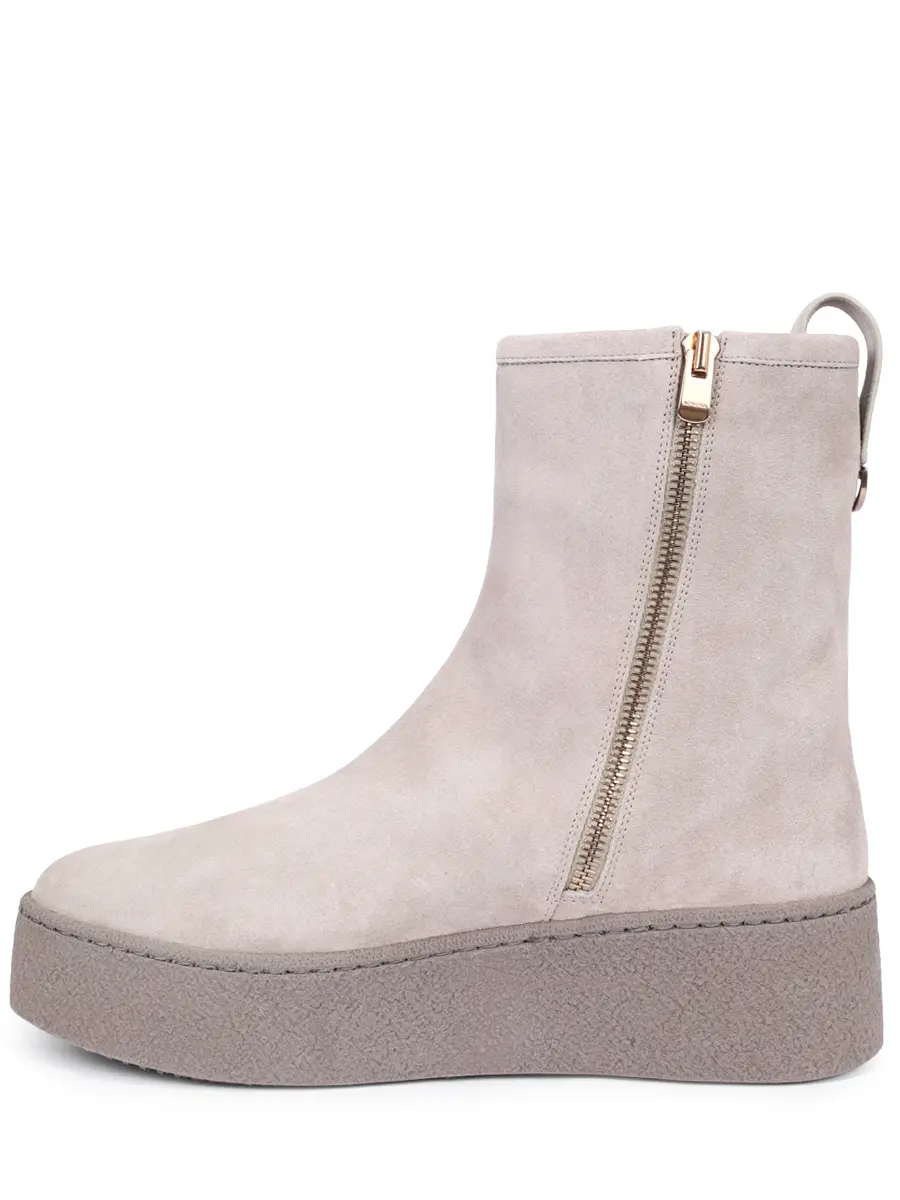 Ботинки замшевые