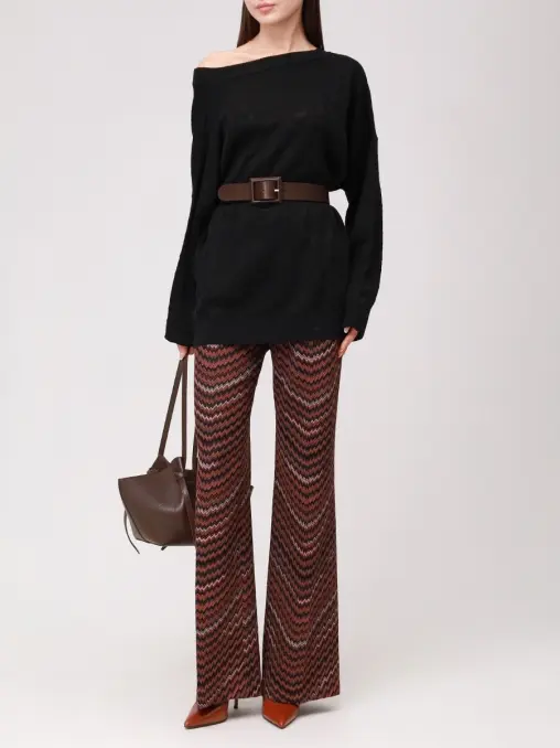 Брюки из вискозы MISSONI
