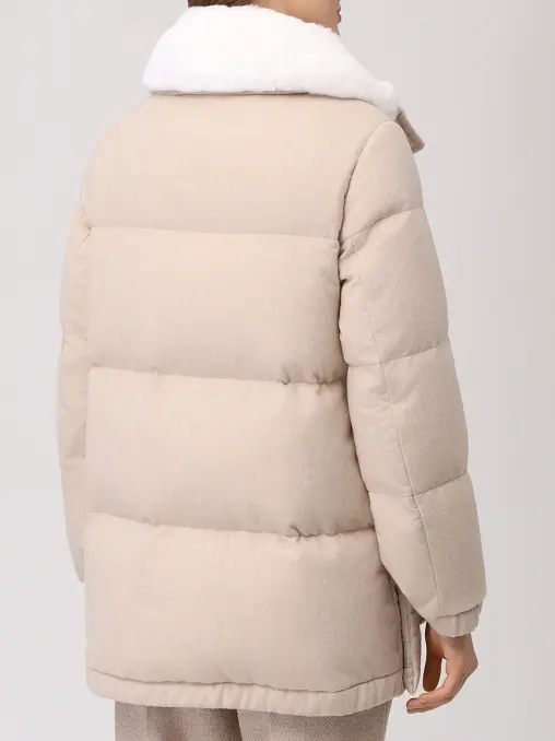 Пуховик кашемировый KITON