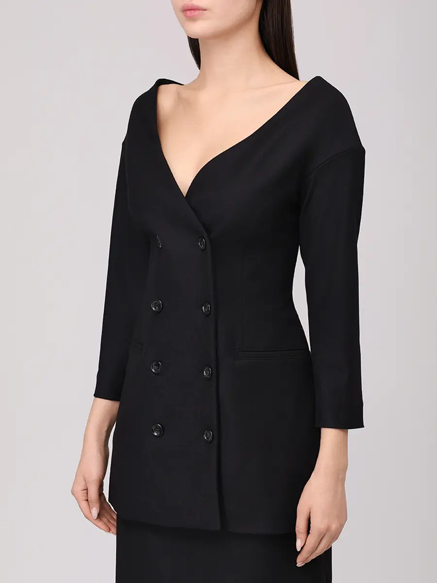 Жакет шерстяной