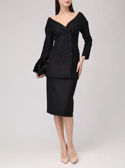 Жакет шерстяной ALBERTA FERRETTI