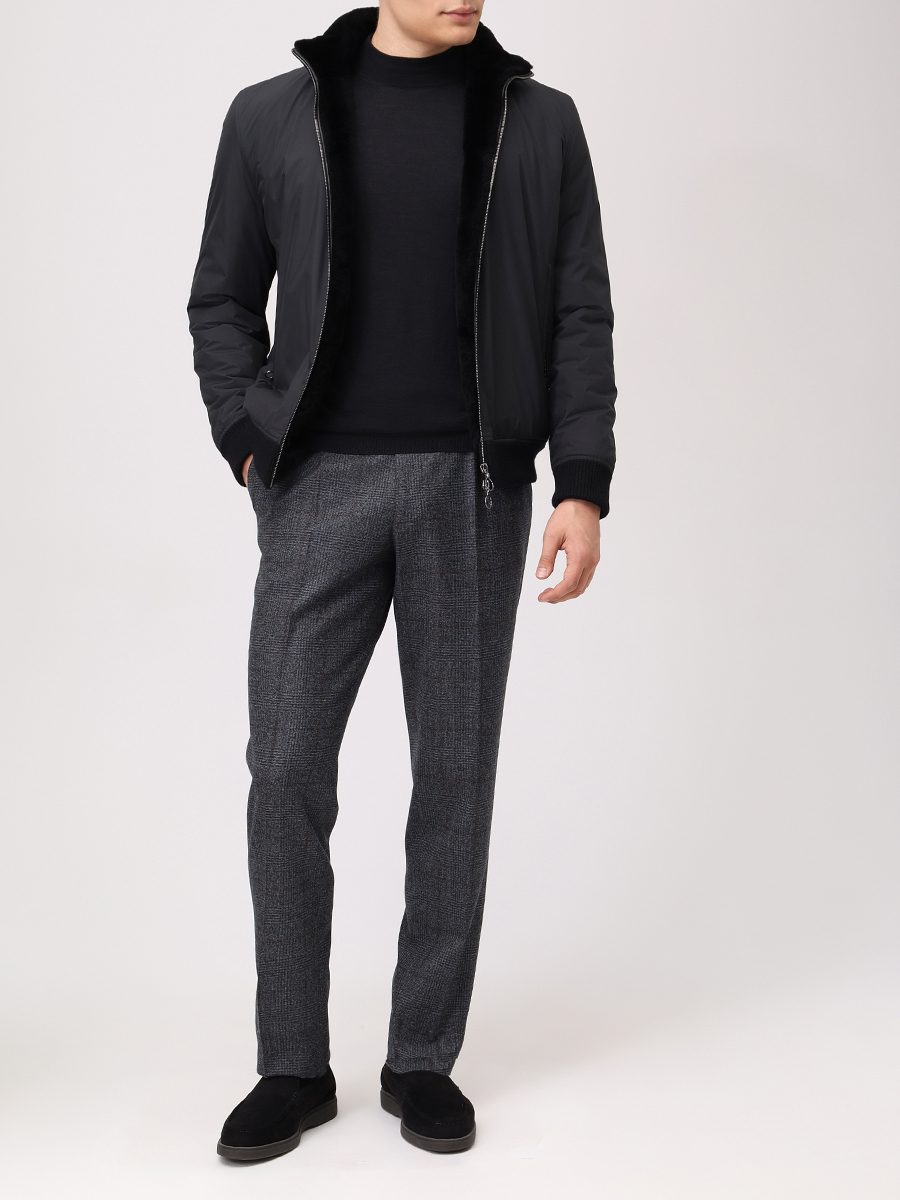 Брюки шерстяные