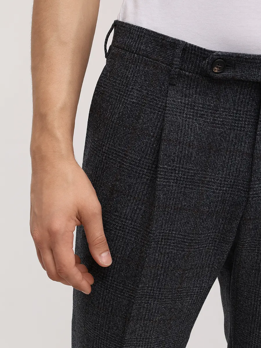 Брюки шерстяные