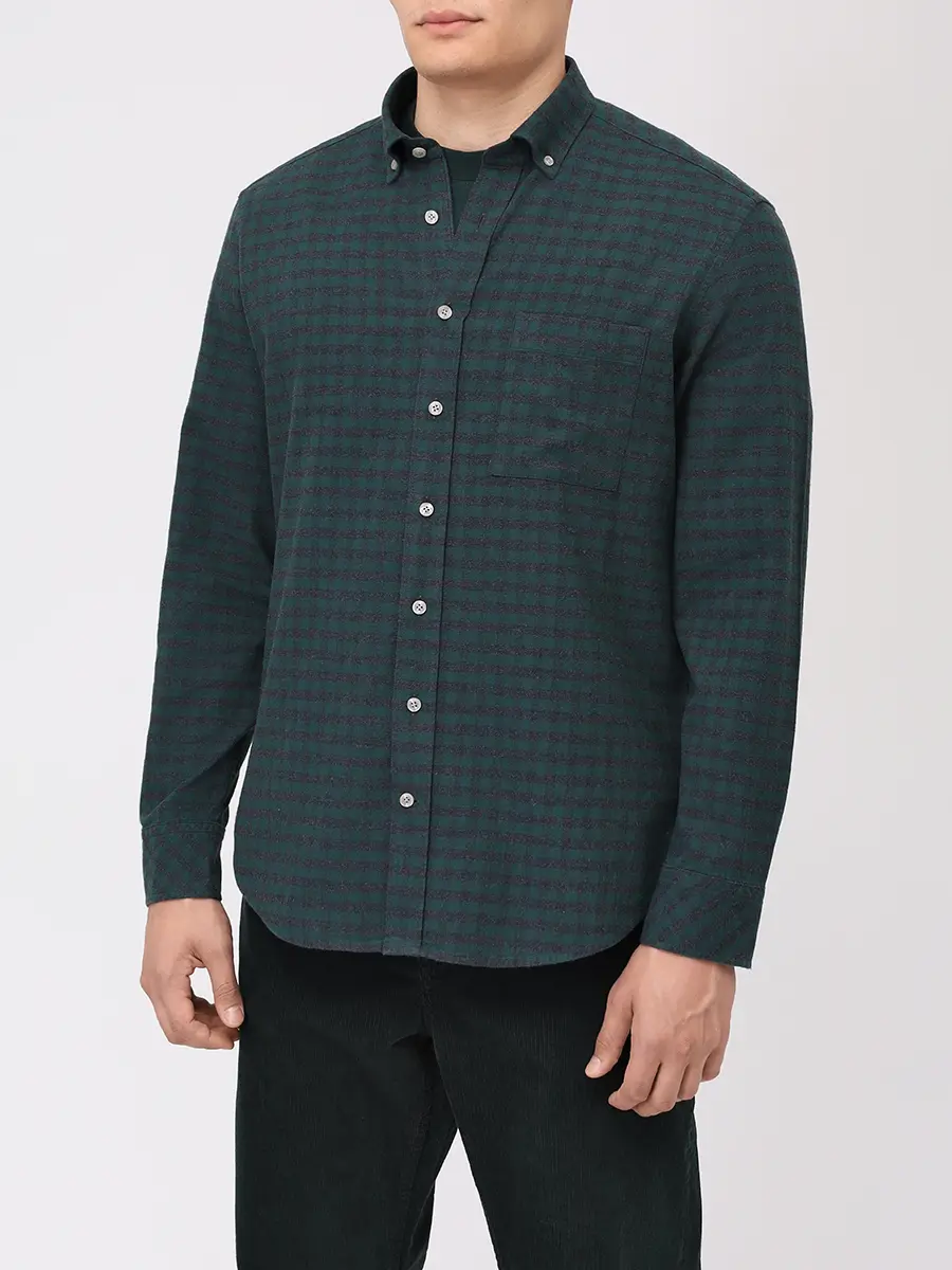 Рубашка Slim Fit хлопковая Timt