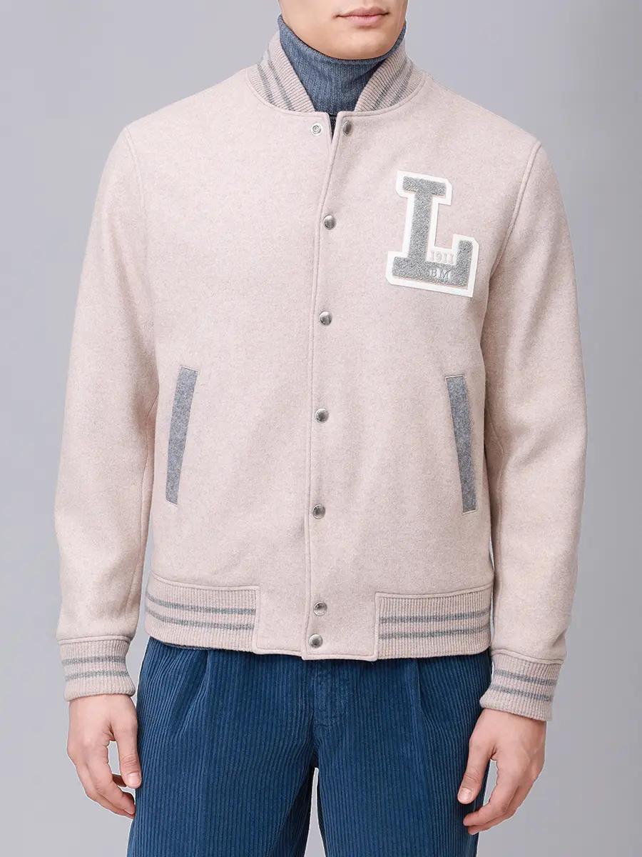 Бомбер шерстяной