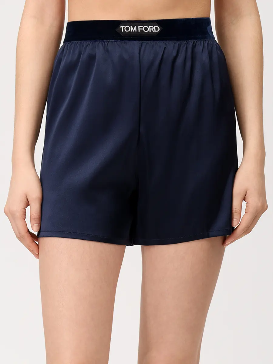 Шорты шелковые