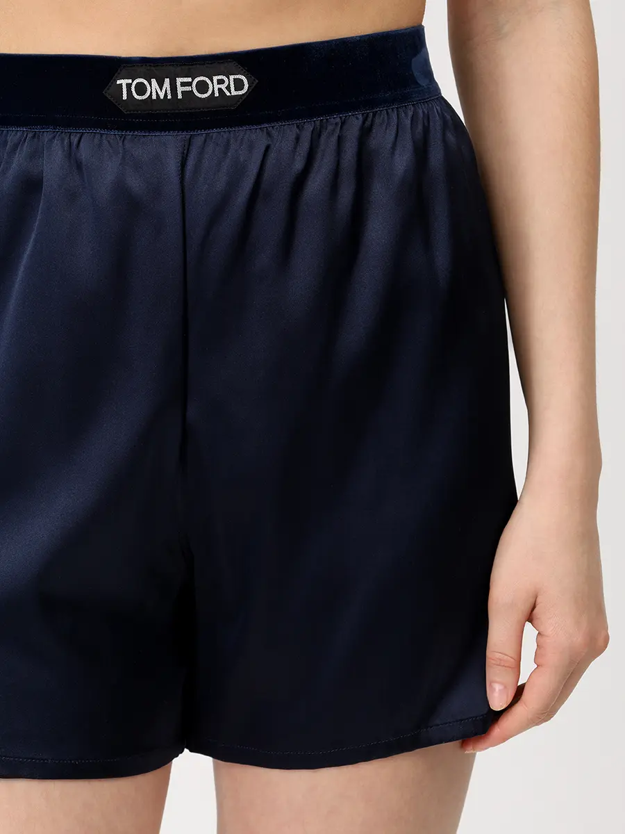 Шорты шелковые