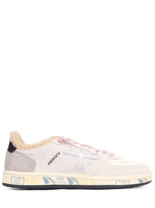 Кеды комбинированные на меху PREMIATA