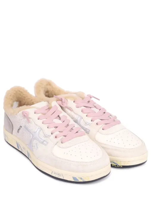 Кеды комбинированные на меху PREMIATA