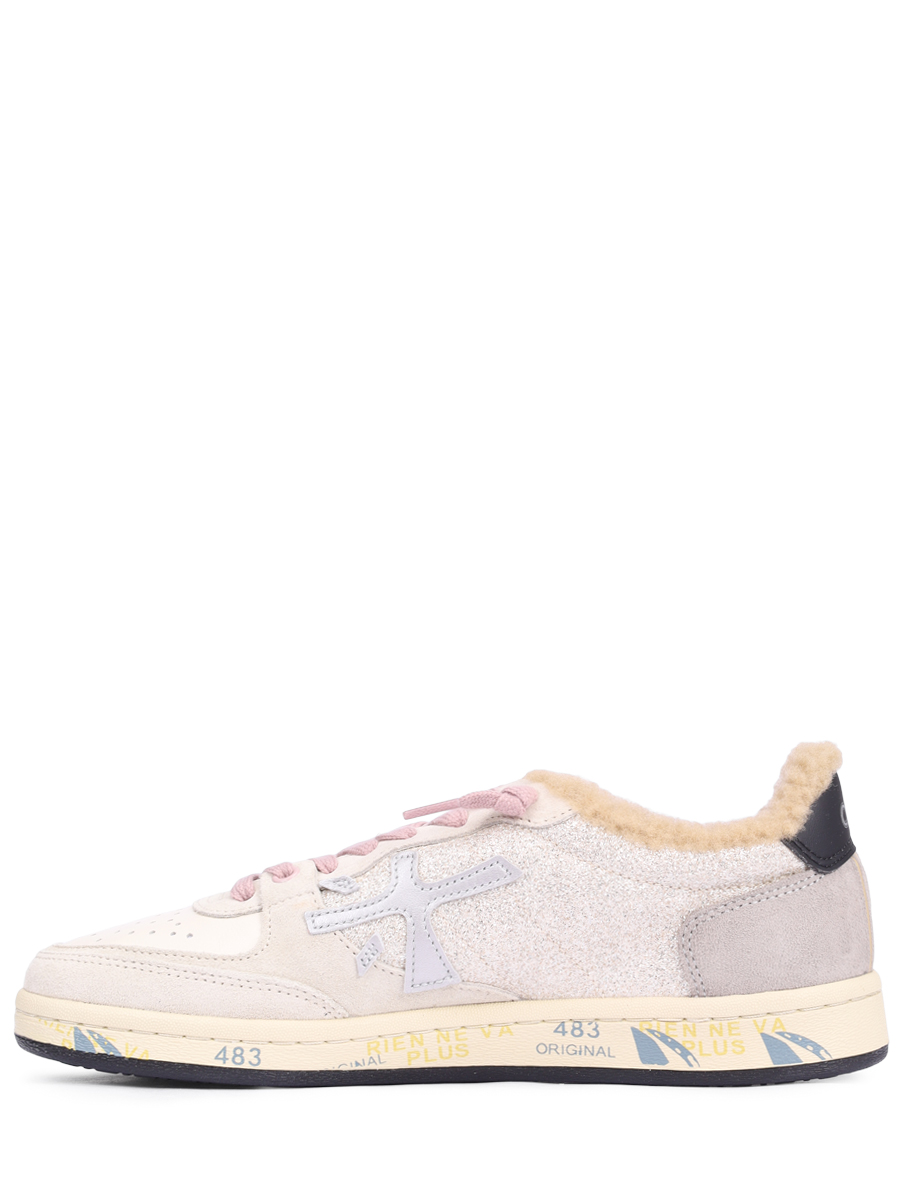 Кеды комбинированные на меху