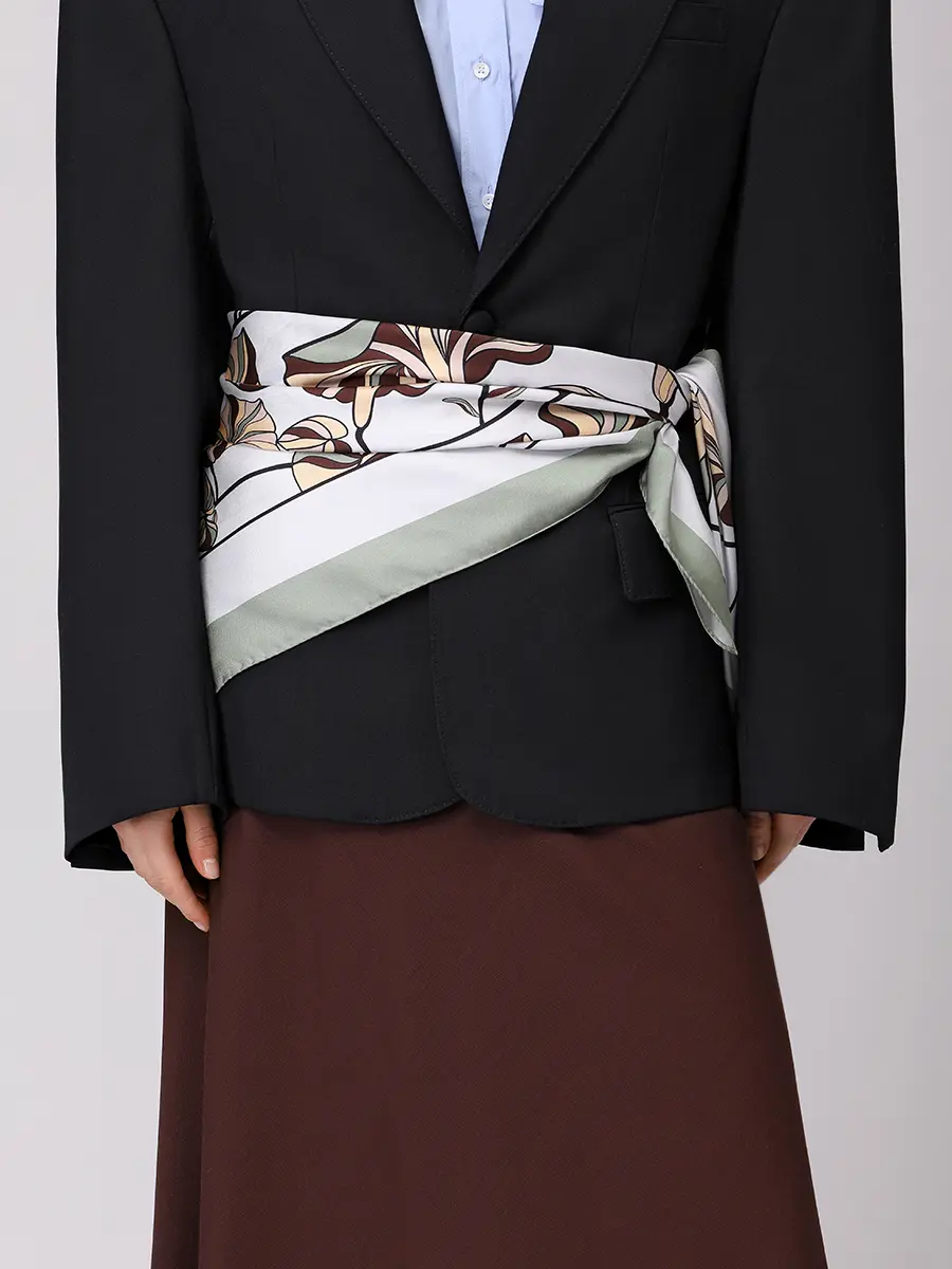 Платок шелковый