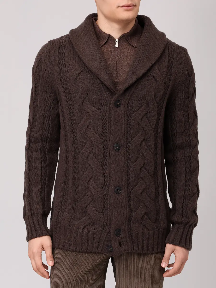 Кардиган шерстяной