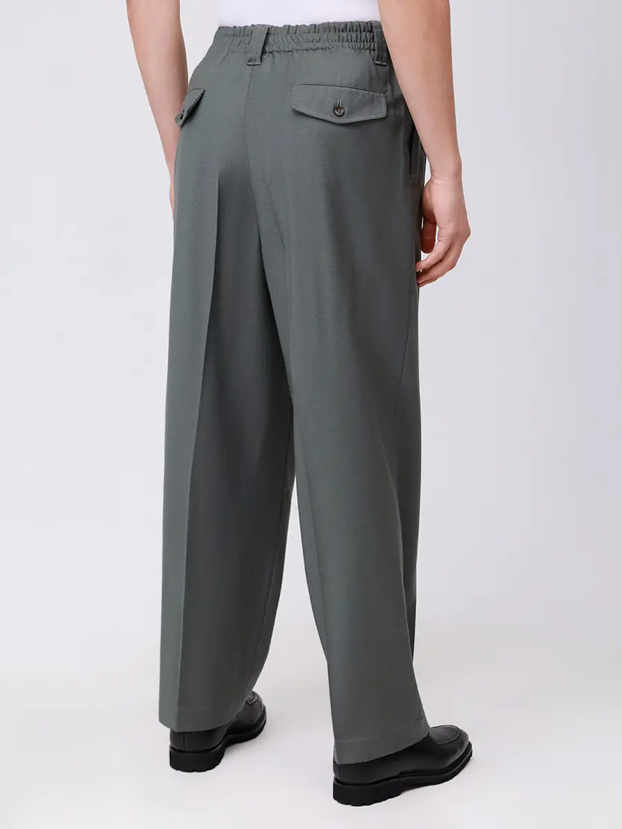 Брюки Loose Fit шерстяные