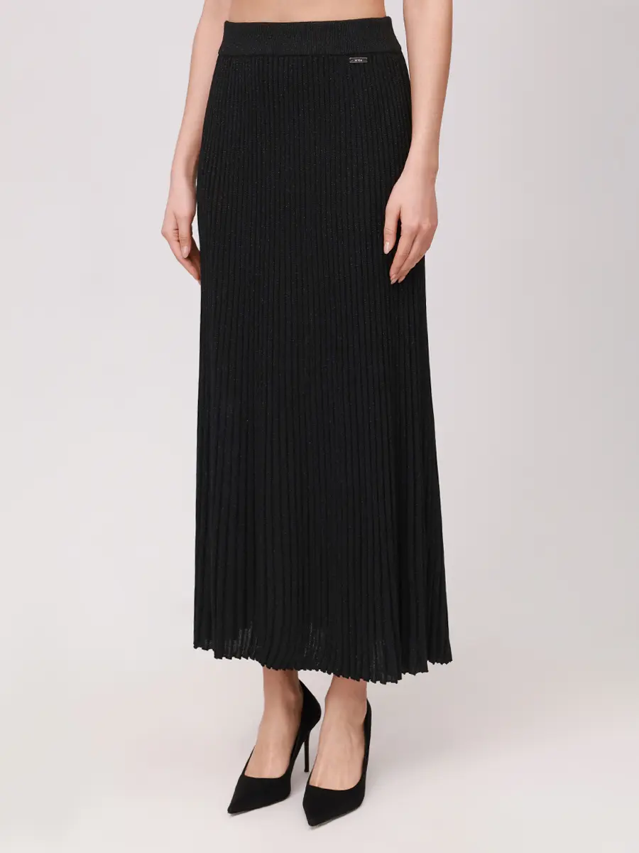 Юбка из шерсти и вискозы