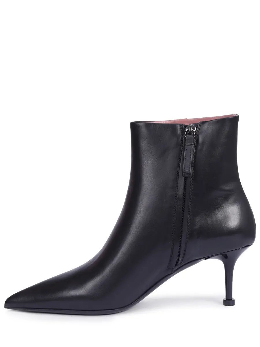 Ботильоны кожаные