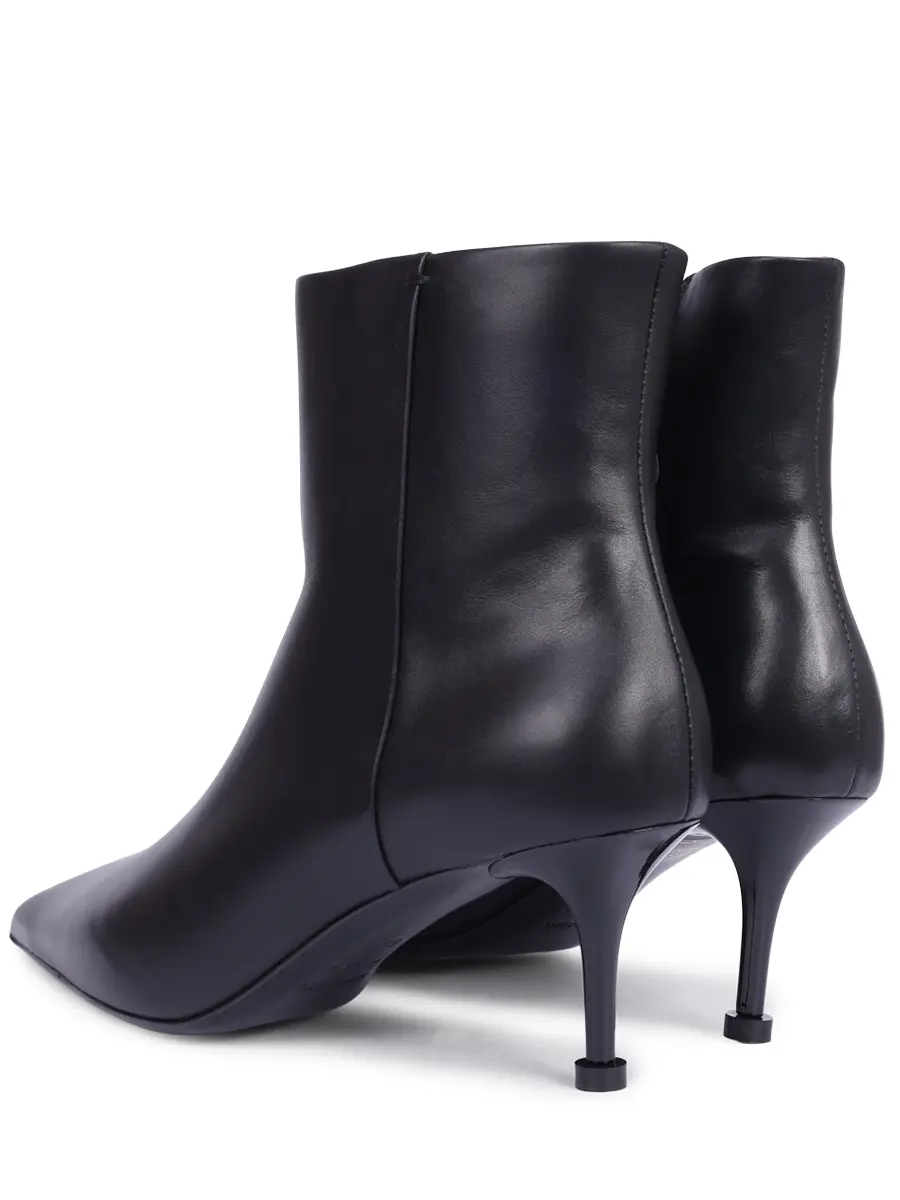 Ботильоны кожаные