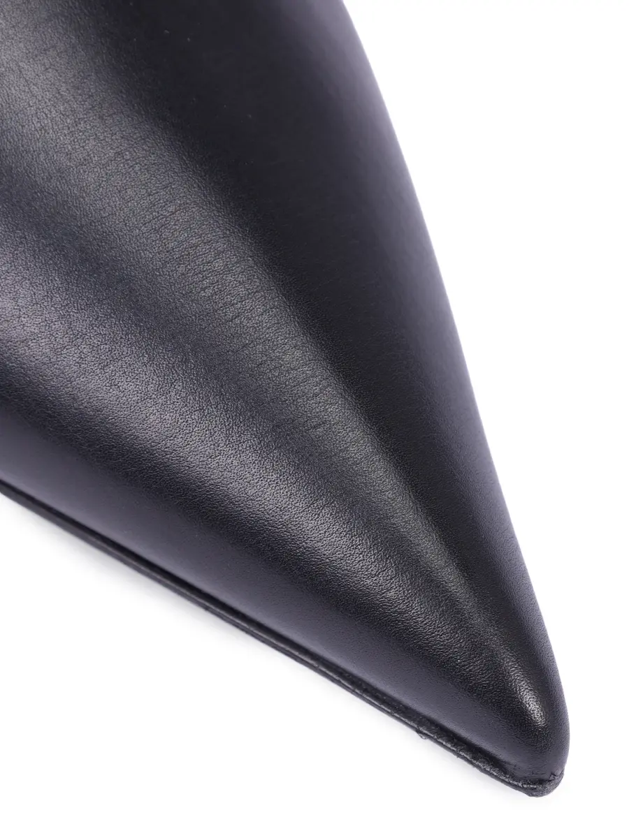 Ботильоны кожаные