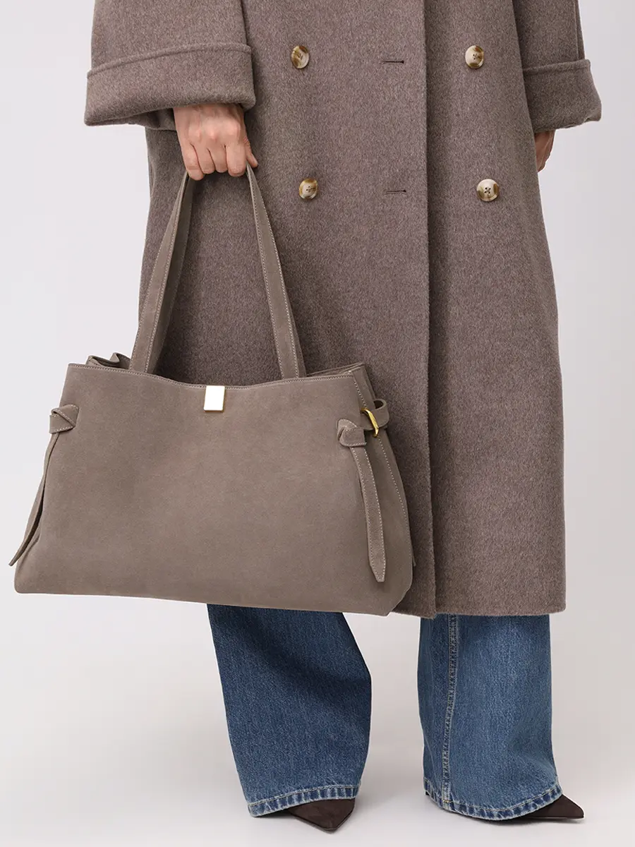 Сумка замшевая Gyoza Tote