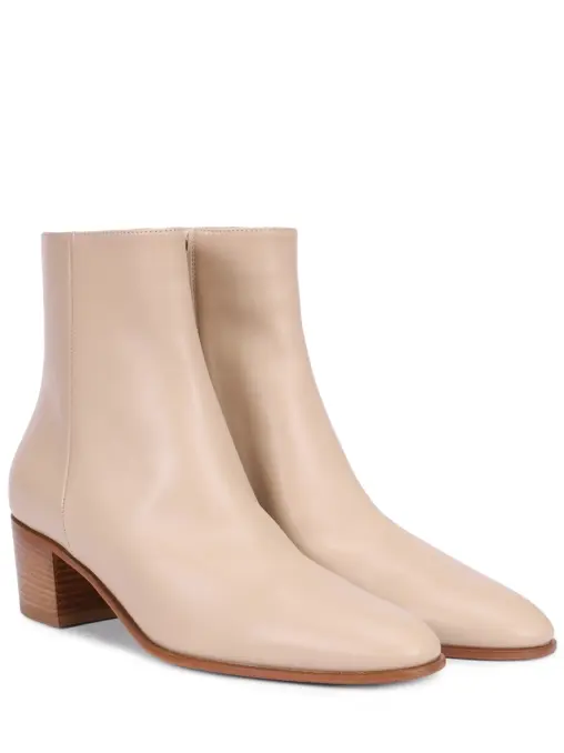 Ботильоны кожаные Spencer GIANVITO ROSSI