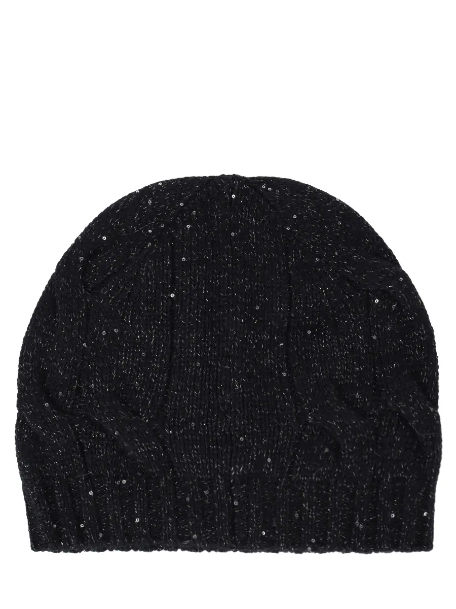 Шапка из шерсти и кашемира