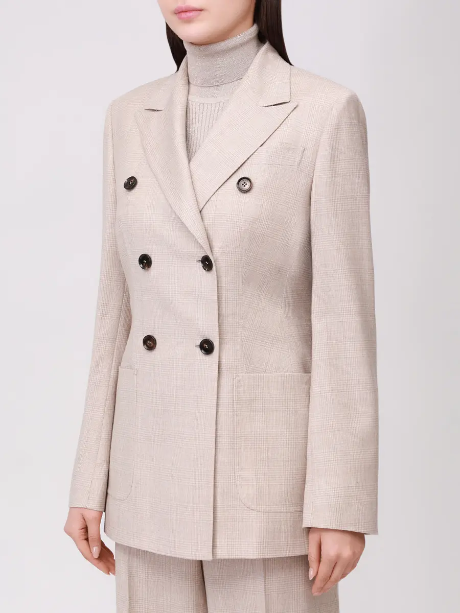 Пиджак шерстяной