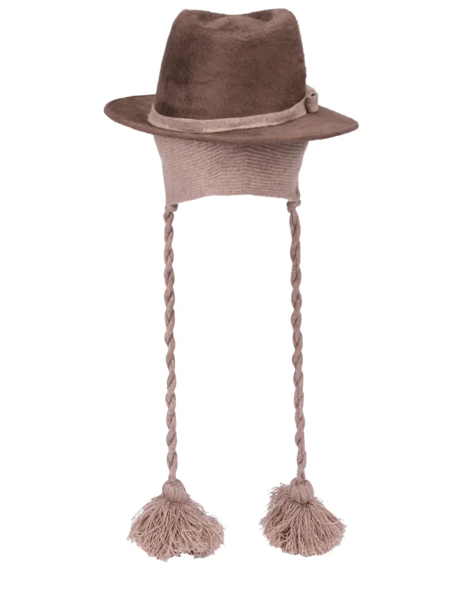 Шляпа шерстяная